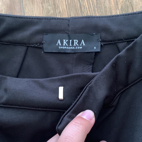 Black Flare Pants With Red Stripe Akira Small - Picture 5 of 9